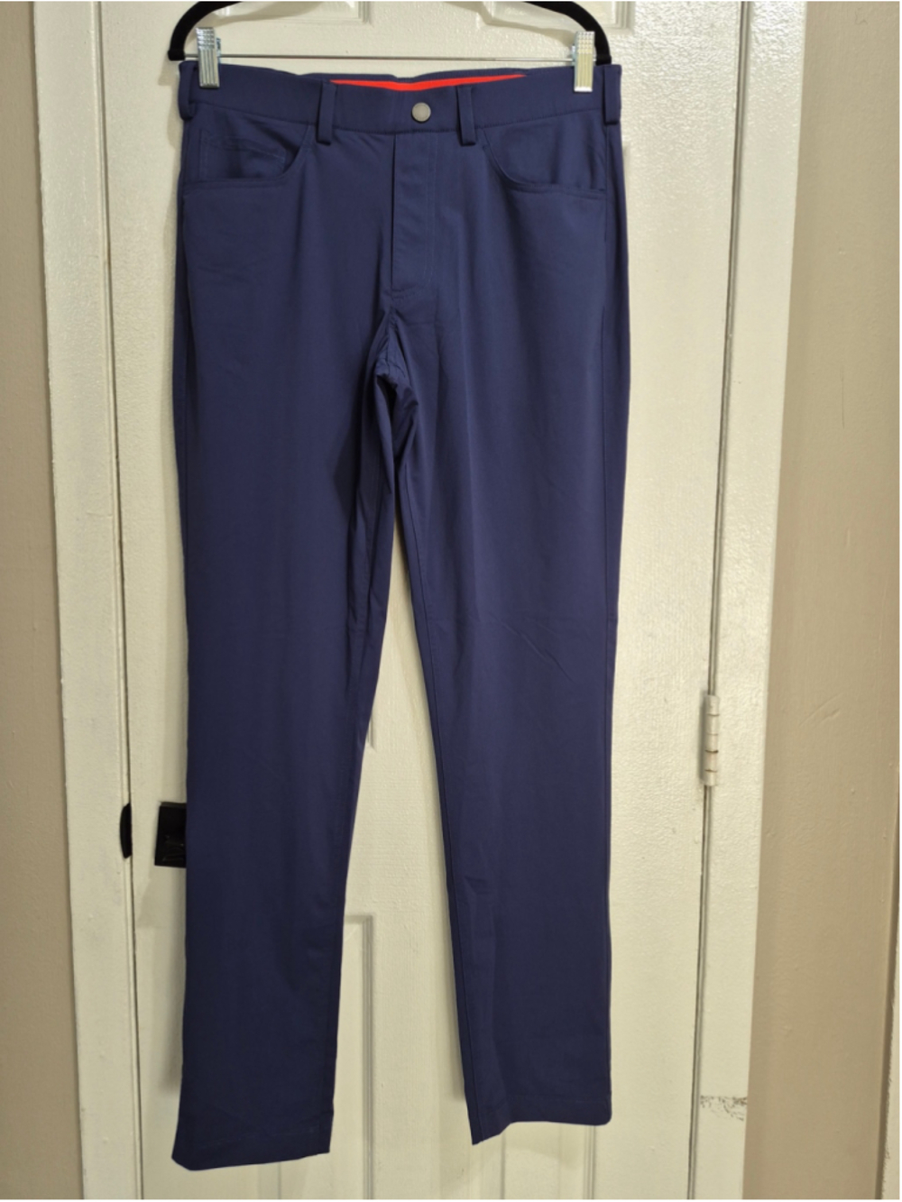 Men's Redvanly Chino Pants Size M Blue and Orange